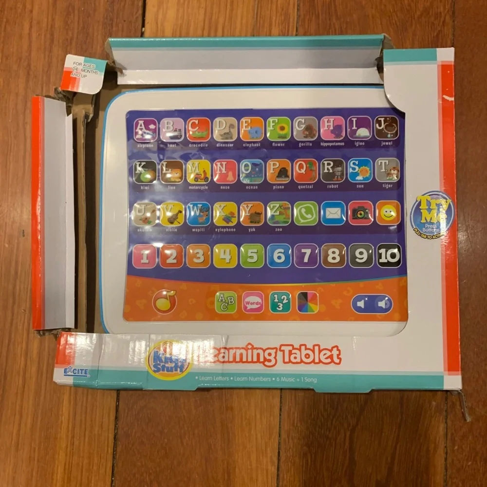 Toddler learning tablet